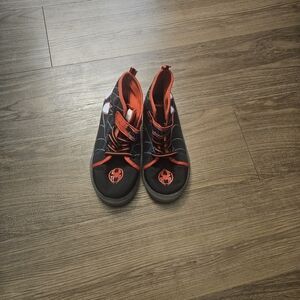 Marvel Black and Red Kids Sneakers